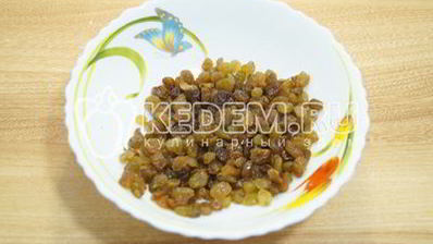 пасха с изюмом