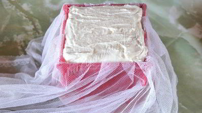 пасха сырая творожная со сгущенкой