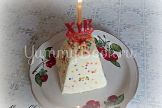 Пасха Царская — творожная