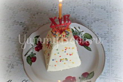 Пасха Царская — творожная