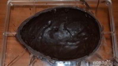 пасхальное шоколадное яйцо