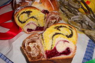 Пасхальный козунак