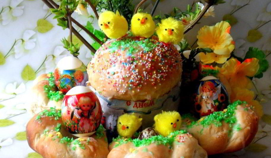 Рецепт пасхального кулича и булочки-гнездышки
