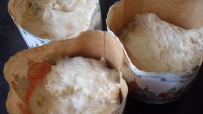 пасхальный кулич и булочки-гнездышки