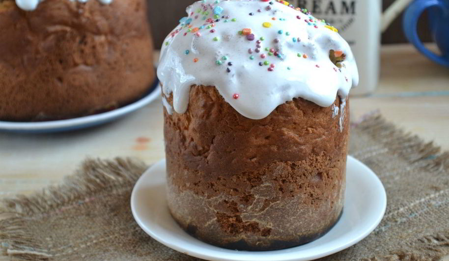 Рецепт пасхального кулича на сметане без дрожжей