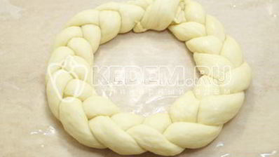 пасхальный венок для яиц