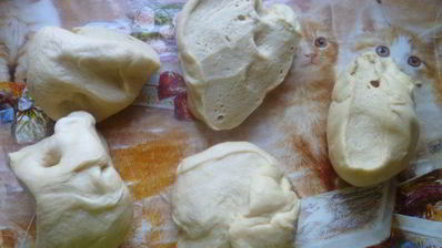 пасхальный венок-цветок