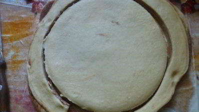 пасхальный венок-цветок