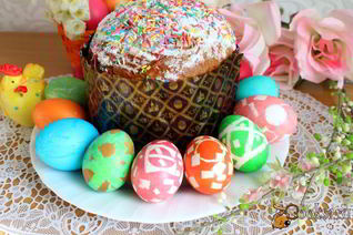 Пасхальные яйца с рисунками
