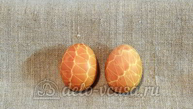 пасхальные яйца в сетку