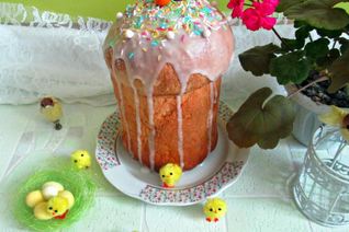 Ромовый кулич