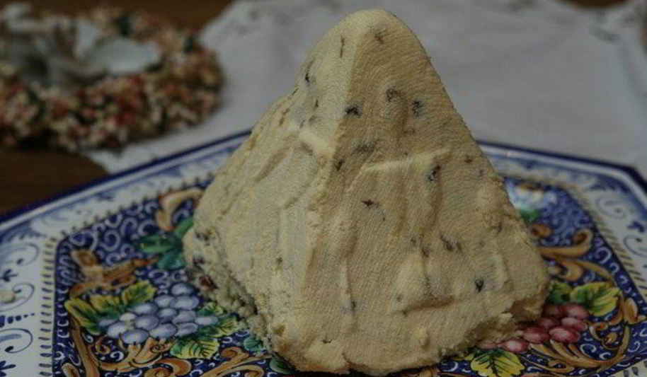 Рецепт сливочной пасхи с цукатами