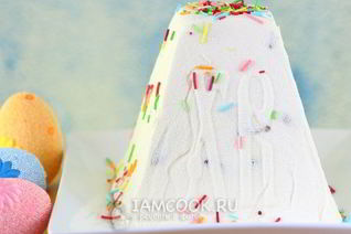 Царская творожная пасха без выпечки