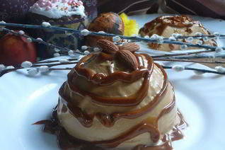 Творожная пасха с вареной сгущенкой