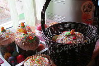 Вкусный пасхальный кулич