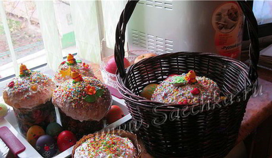 Рецепт вкусного пасхального кулича