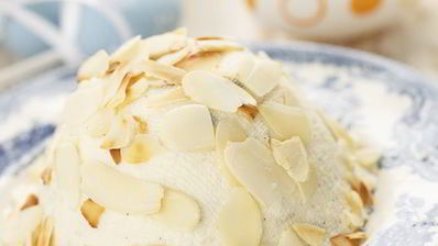 заварная царская пасха с миндалем