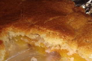 Персиковый пудинг