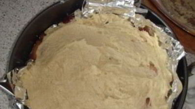 персиковый пудинг