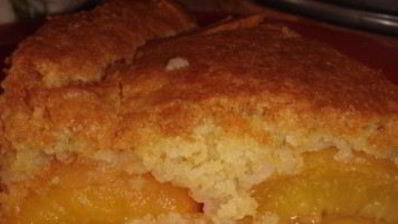 персиковый пудинг