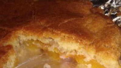 персиковый пудинг