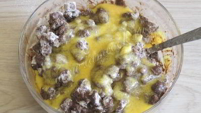 пудинг ванильно-шоколадный