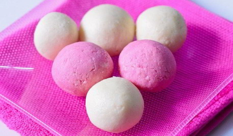 Рецепт разноцветных творожных шариков