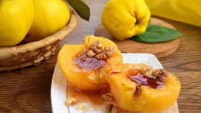 шикарный десерт из айвы