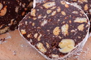 Шоколадная колбаска