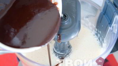 шоколадный десерт