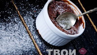 шоколадный десерт