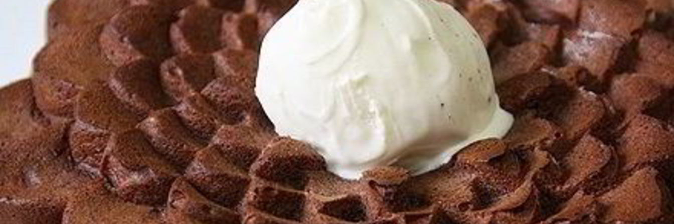 Шоколадный пудинг в микроволновке