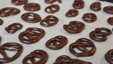 шоколадные крендельки