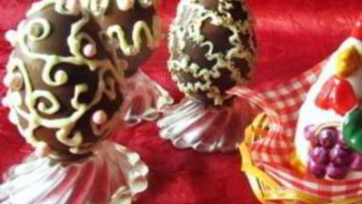 шоколадные яйца