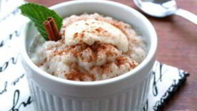 сливочный рисовый пудинг