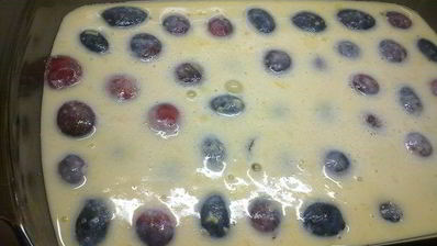 сливовый клафути