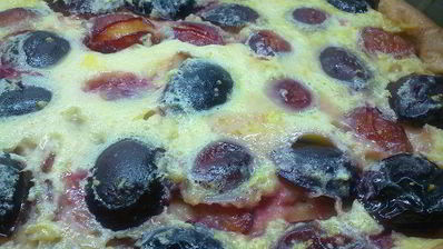 сливовый клафути