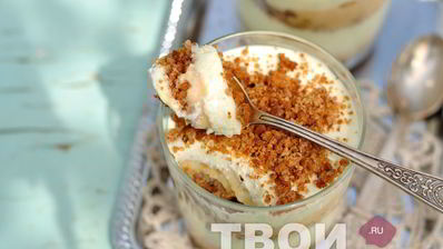 слоеный десерт банановый пудинг