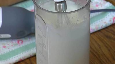 сметанная панна котта с вишневым соусом