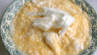 ароматные фрикадельки под рисово-тыквенным суфле