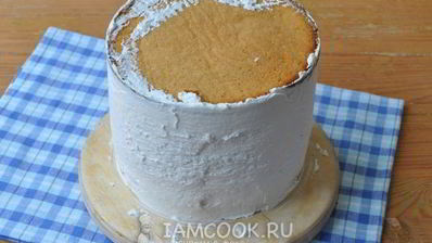 черно-белый торт-суфле