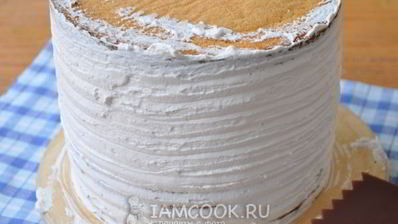 черно-белый торт-суфле