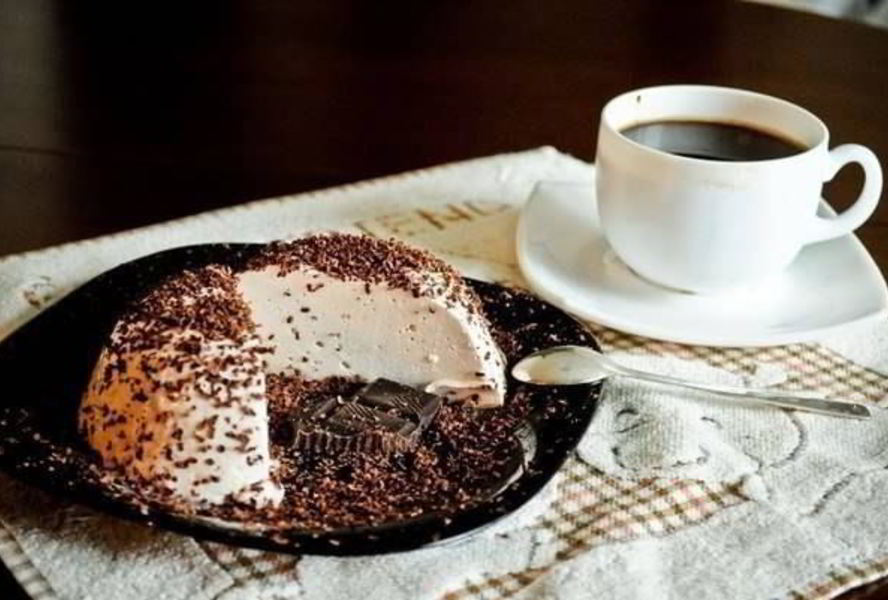 Диетическое суфле с горьким шоколадом