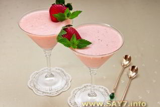 Клубничное суфле