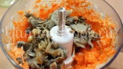 курино-грибное суфле