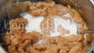 курино-грибное суфле