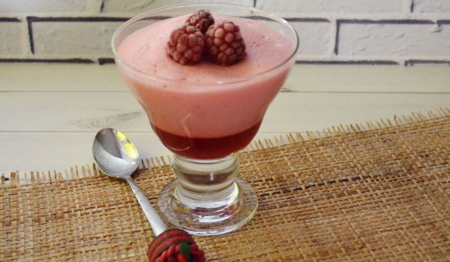 Рецепт малинового суфле