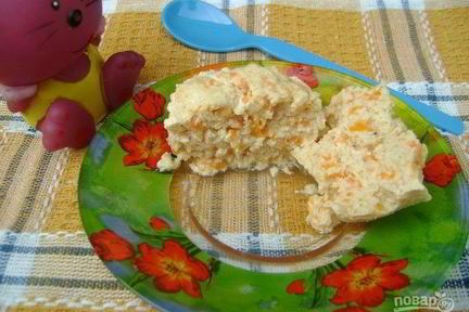 Мясное суфле для ребенка