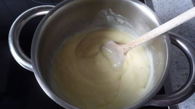 нежное мангово-кокосовое суфле