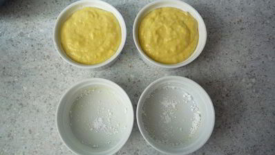 нежное мангово-кокосовое суфле